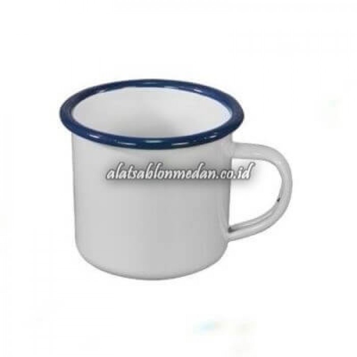Sublime Blank Rhino Enamel Mug Blue Tip EM-01